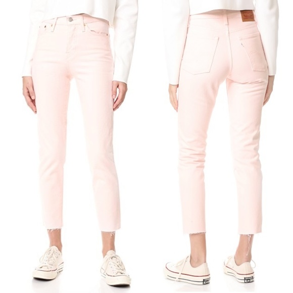 Levi's Denim - Levi's | Wedgie High Waisted Ankle Jeans Pink 1708
